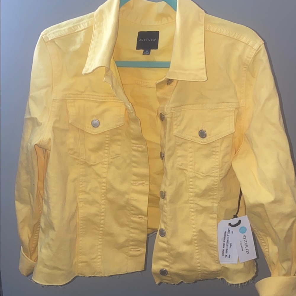 Yellow Jean Jacket